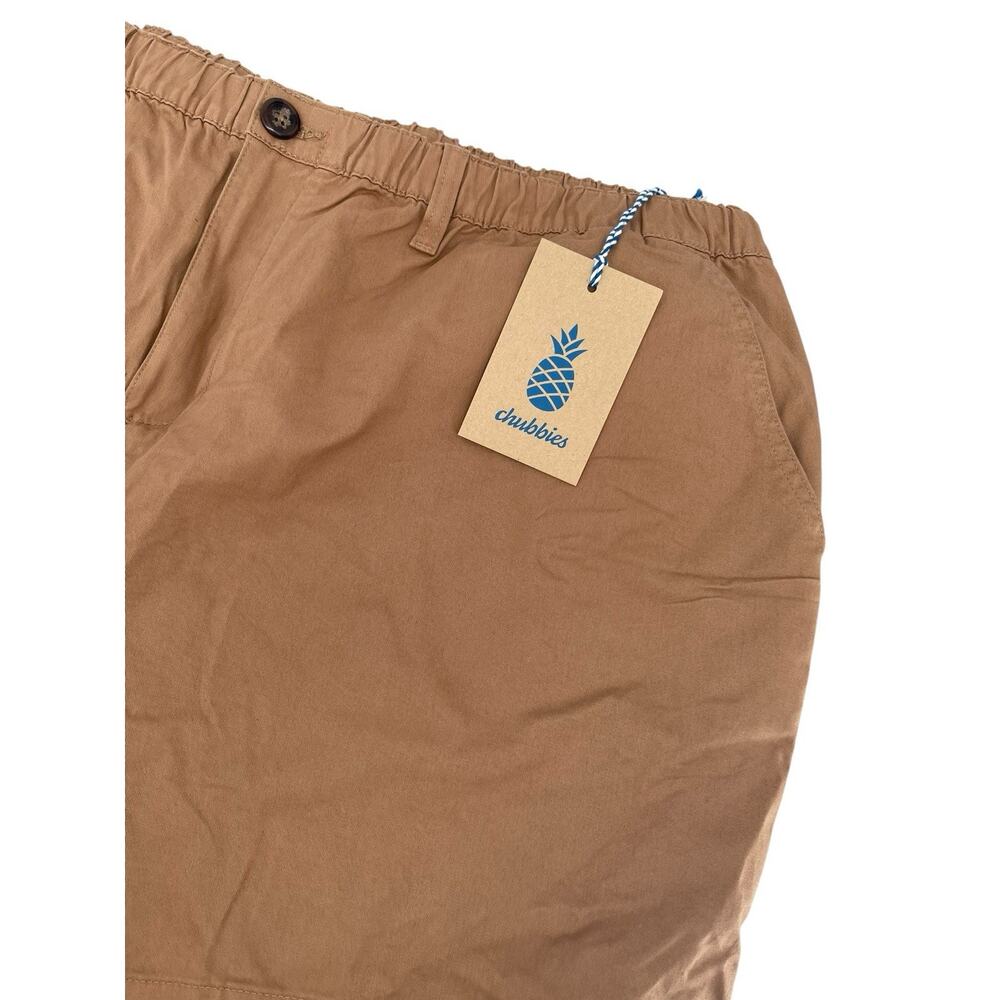 Men's Casual Brown Drawstring Shorts - Picture 2 of 9